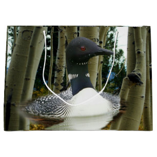 Loon Wilderness Große Geschenktüte