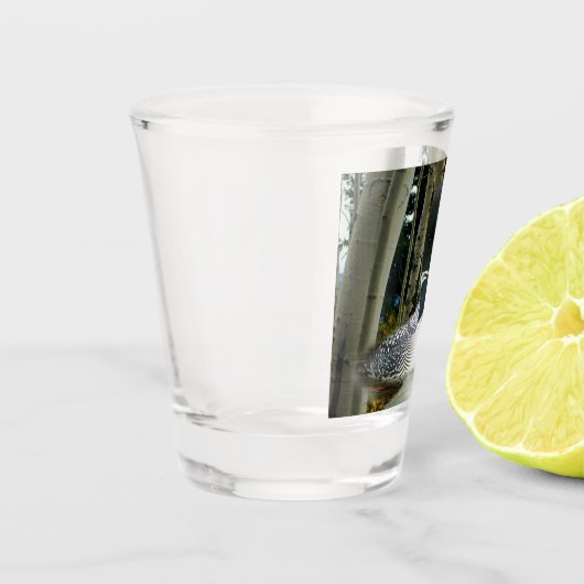 Loon Wilderness Schnapsglas (Links)