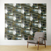 Loon Wilderness Wandteppich (Beispiel (Horizontal))