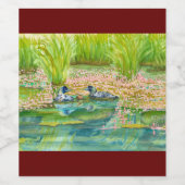 Loon Wine Label Weinetikett (Einzelnes Label)