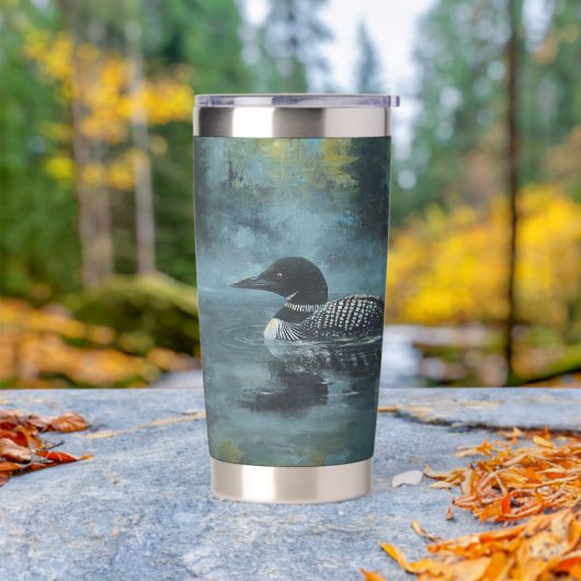 "Loonell" Ein Muttertagsbild Thermobecher (Außenbereich)