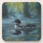 Loonell - Loon Ente Getränkeuntersetzer (Vorderseite)