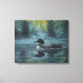 Loonell - Loon Ente Leinwanddruck (Vorderseite)