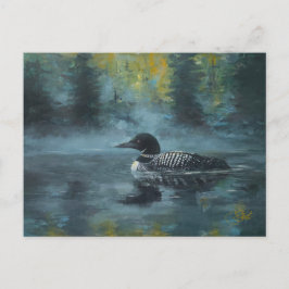 Loonell - Loon-Ente Postkarte