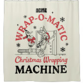LOONEY TUNES™ | ACME Wrap-O-Matic Wrapping Machine Duschvorhang (Vorderseite)