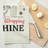 LOONEY TUNES™ | ACME Wrap-O-Matic Wrapping Machine Geschirrtuch (Viertel Falte)