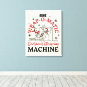 LOONEY TUNES™ | ACME Wrap-O-Matic Wrapping Machine Leinwanddruck (Insitu (Holzboden))