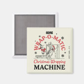 LOONEY TUNES™ | ACME Wrap-O-Matic Wrapping Machine Magnet (Vorderseite/Rückseite)