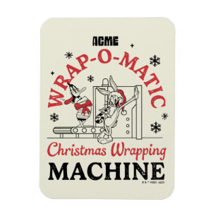 LOONEY TUNES™ ACME Wrap-O-Matic Wrapping Machine Magnet