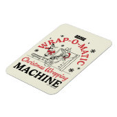 LOONEY TUNES™ | ACME Wrap-O-Matic Wrapping Machine Magnet (Linke Seite)
