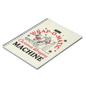 LOONEY TUNES™ | ACME Wrap-O-Matic Wrapping Machine Notizblock (Linke Seite)