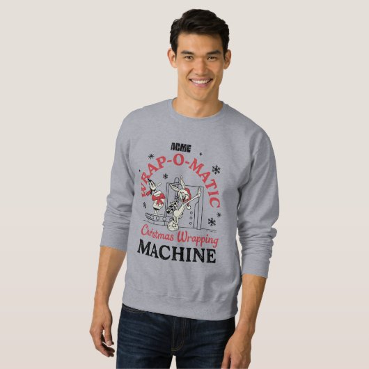 LOONEY TUNES™ | ACME Wrap-O-Matic Wrapping Machine Sweatshirt (Vorne ganz)