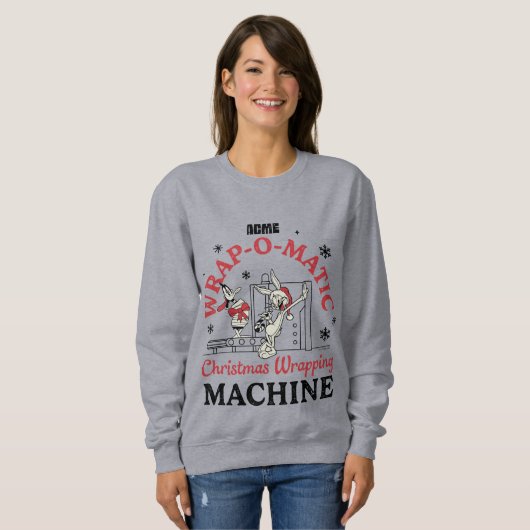 LOONEY TUNES™ | ACME Wrap-O-Matic Wrapping Machine Sweatshirt (Vorne ganz)