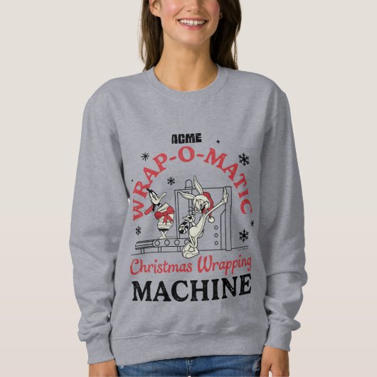LOONEY TUNES™ | ACME Wrap-O-Matic Wrapping Machine Sweatshirt (Vorderseite)