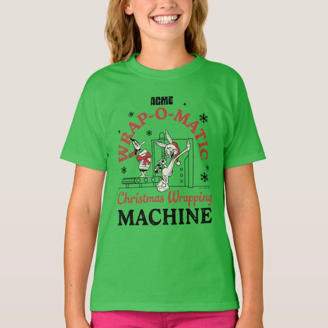 LOONEY TUNES™ | ACME Wrap-O-Matic Wrapping Machine T-Shirt (Vorderseite)