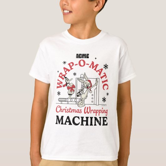 LOONEY TUNES™ | ACME Wrap-O-Matic Wrapping Machine T-Shirt (Vorderseite)