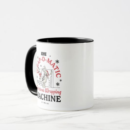 LOONEY TUNES™ | ACME Wrap-O-Matic Wrapping Machine Tasse (Vorderseite Links)