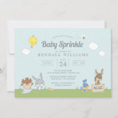 LOONEY TUNES™ Baby Sprinkle Einladung (Vorderseite)