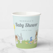 LOONEY TUNES™ Babydusche Pappbecher (Links)