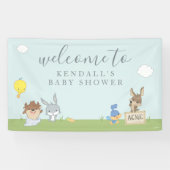 LOONEY TUNES™ Babydusche Willkommen Banner (Horizontal)