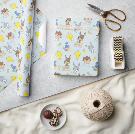 LOONEY TUNES™ Babyduschmuster Geschenkpapier (Kunsthandwerk)