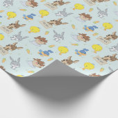 LOONEY TUNES™ Babyduschmuster Geschenkpapier (Ecke)