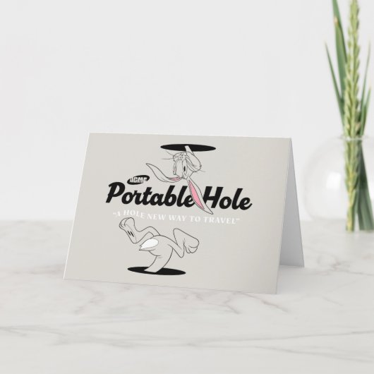 LOONEY TUNES™ | BUGS BUNNY™ ACME Portable Hole Karte (Vorderseite)