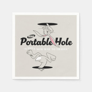 LOONEY TUNES™ BUGS BUNNY™ ACME Portable Hole Serviette