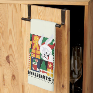 LOONEY TUNES™ BUGS BUNNY™ Holidays Abzeichen Geschirrtuch