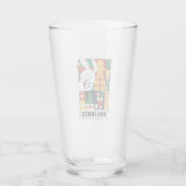 LOONEY TUNES™ BUGS BUNNY™ Holidays Abzeichen Glas (Rückseite)