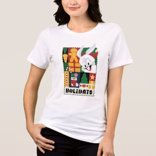 LOONEY TUNES™ BUGS BUNNY™ Holidays Abzeichen Tri-Blend Shirt