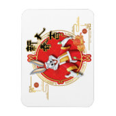 LOONEY TUNES™ | BUGS BUNNY™ Spring Fortune Magnet (Vertikal)