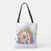 LOONEY TUNES™ - Celebrate Diversity Pride Rainbow Tasche (Rückseite)