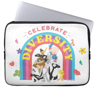LOONEY TUNES™ - Celebrate Diversity Pride Regenbog Laptopschutzhülle