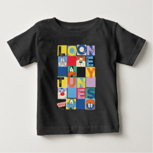 LOONEY TUNES™ Character Checker Blocks Baby T-shirt