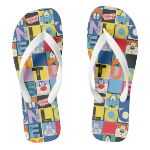 LOONEY TUNES™ Character Checker Blocks Badesandalen