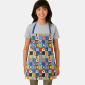 LOONEY TUNES™ Character Checker Blocks Schürze (Insitu)