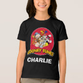 LOONEY TUNES™ Character Logo Tri-Blend Shirt (Vorderseite)