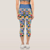 LOONEY TUNES™ Character Schachbrett Blocks Capri Leggings (Rückseite)