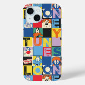 LOONEY TUNES™ Character Schachbrett Blocks Case-Mate iPhone Hülle (Rückseite)