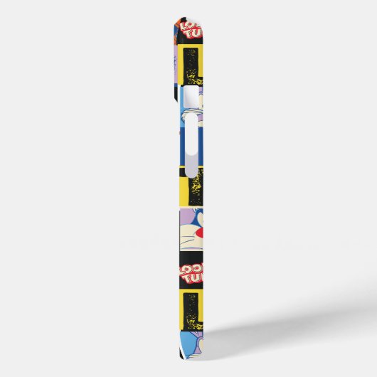 LOONEY TUNES™ Character Schachbrett Blocks Case-Mate iPhone Hülle (Rückseite / Links)