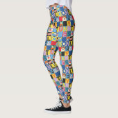 LOONEY TUNES™ Character Schachbrett Blocks Leggings (Links)