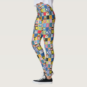 LOONEY TUNES™ Character Schachbrett Blocks Leggings