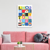 LOONEY TUNES™ Character Schachbrett Blocks Leinwanddruck (Insitu (Wohnzimmer))