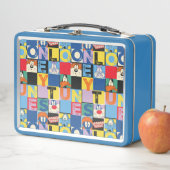 LOONEY TUNES™ Character Schachbrett Blocks Metall Brotdose (Beispiel)