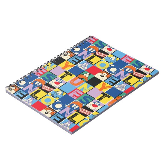 LOONEY TUNES™ Character Schachbrett Blocks Notizblock (Linke Seite)
