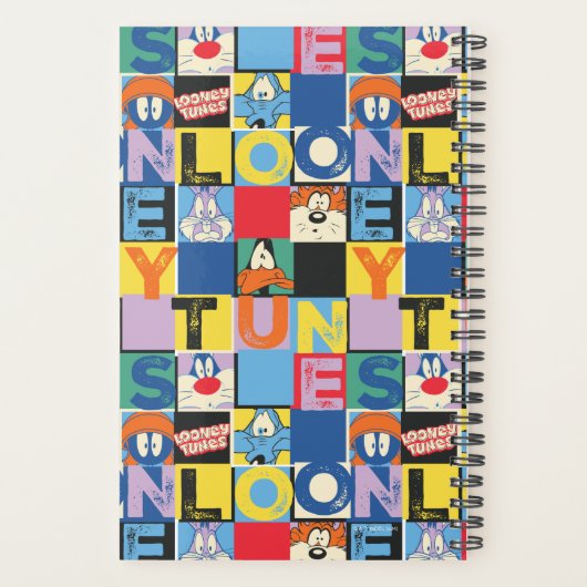 LOONEY TUNES™ Character Schachbrett Blocks Planer (Rückseite)