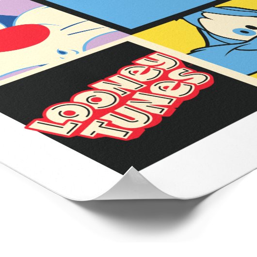 LOONEY TUNES™ Character Schachbrett Blocks Poster (Ecke)