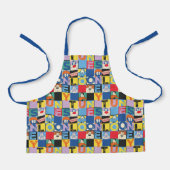 LOONEY TUNES™ Character Schachbrett Blocks Schürze (Vorderseite)