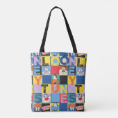 LOONEY TUNES™ Character Schachbrett Blocks Tasche (Rückseite)